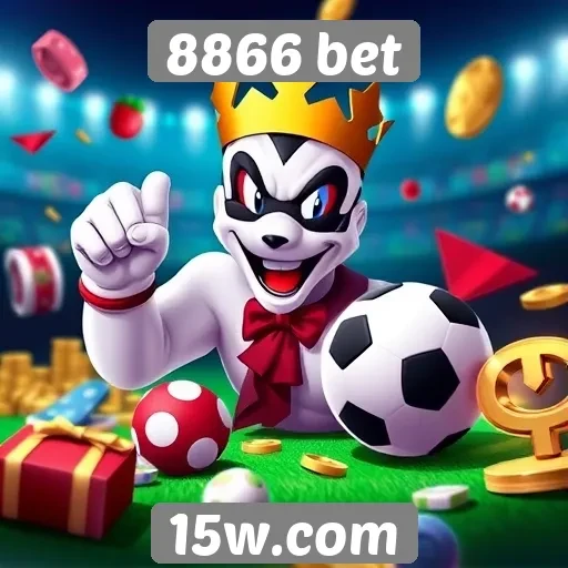 Variedade de jogos e apostas no 8866 bet